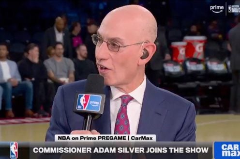 NBA Commissioner Adam Silver Las Vegas